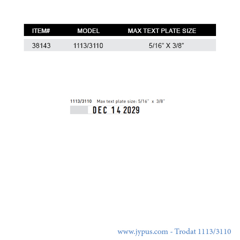 Model 3110