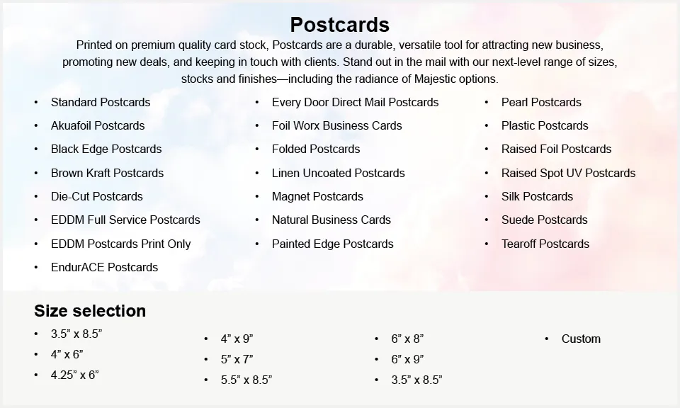 Postcards