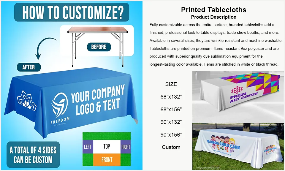 Printed Tablecloths