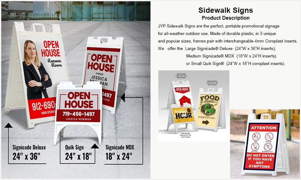 Sidewalk Signs