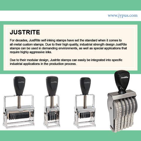 image of Justrite Stamps