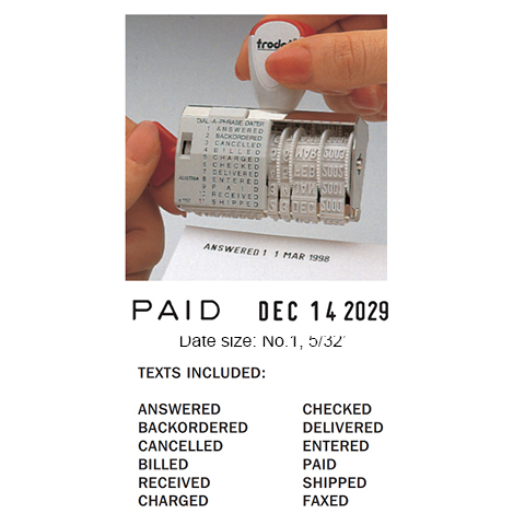 Classic Message Date Stamp 1117