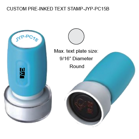 Customized JYP Pre Inked Stamp PC15