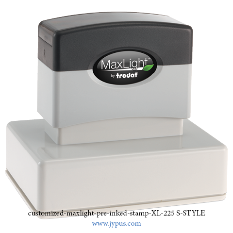 Customized Maxlight Pre Inked Stamp 225 S Style