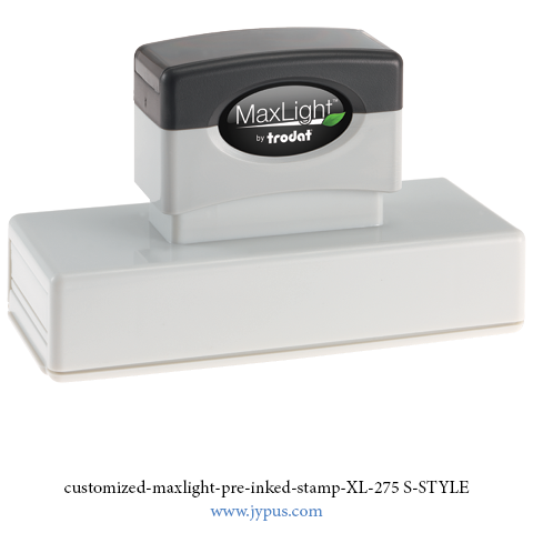 Customized Maxlight Pre Inked Stamp 275 S Style