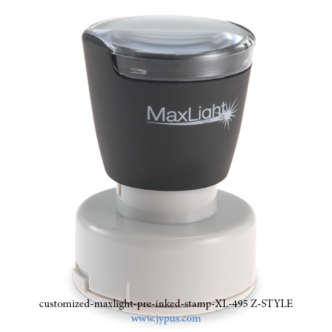 Customized Maxlight Pre Inked Stamp 495 S Style