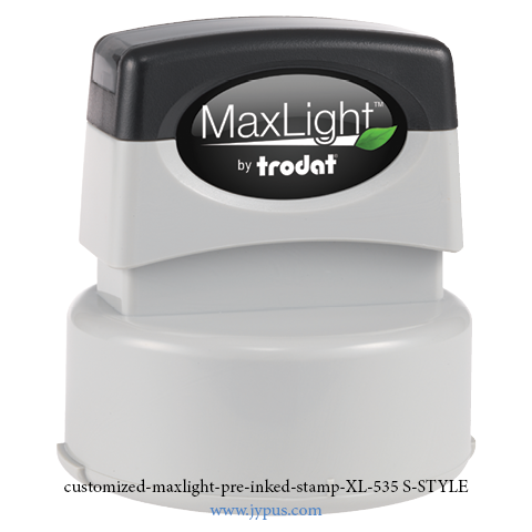 Customized Maxlight Pre Inked Stamp 535 S Style