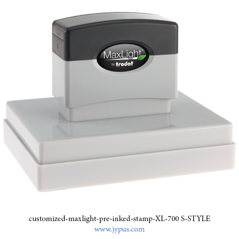 Customized Maxlight Pre Inked Stamp 700 S Style