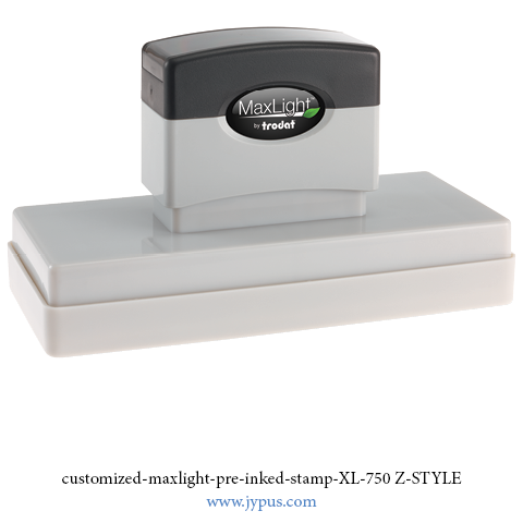 Customized Maxlight Pre Inked Stamp 750 S Style