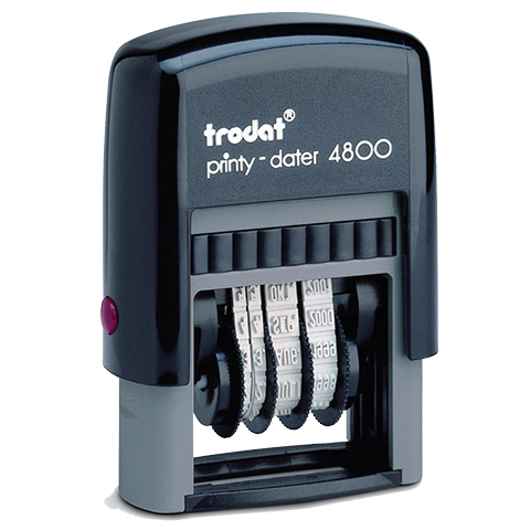 Customized Self Inking Date Stamp 4800
