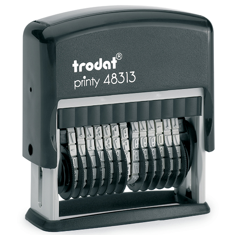 Customized Self Inking Number Stamp 48313