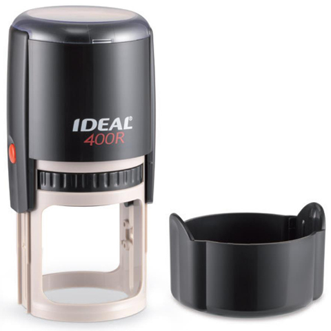 Customized Self Inking Text Stamp IDEAL 400RC