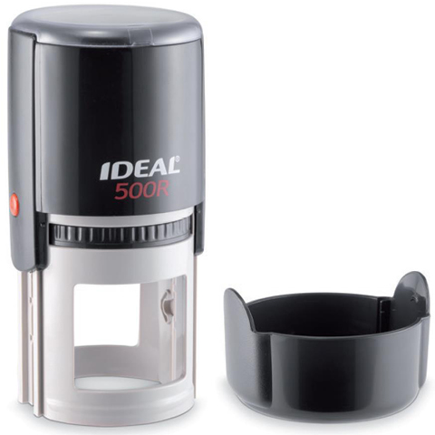 Customized Self Inking Text Stamp IDEAL 500RC