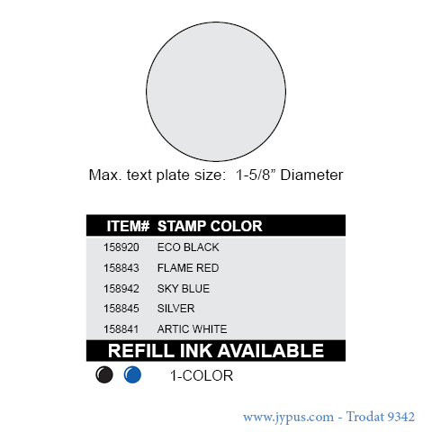 Customized Trodat Micro Printy Text Stamp 9342