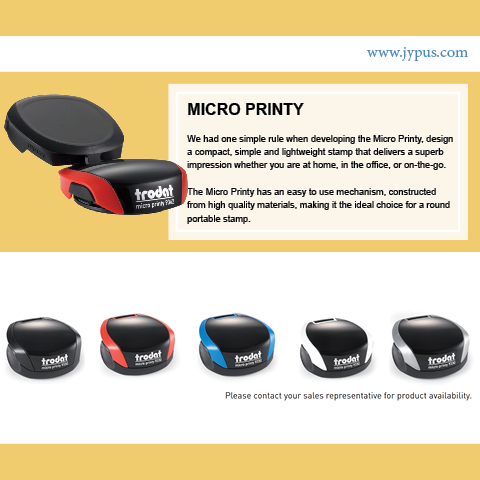 image of Trodat Micro Printy Text Stamp