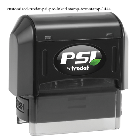 Customized Trodat PSI Text Stamp 1444