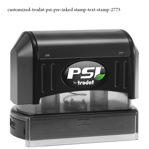 Customized Trodat PSI Text Stamp 2773