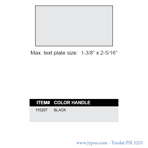 Customized Trodat PSI Text Stamp 3255