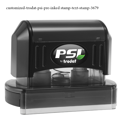 Customized Trodat PSI Text Stamp 3679