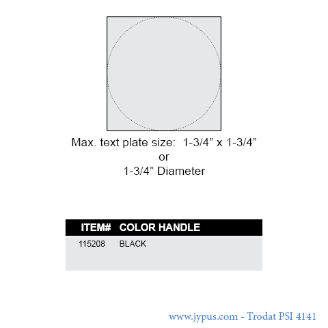 Customized Trodat PSI Text Stamp 4141