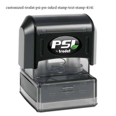 Customized Trodat PSI Text Stamp 4141