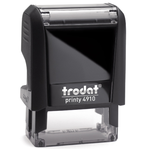 Customized Trodat Self Inking Text Stamp 4910