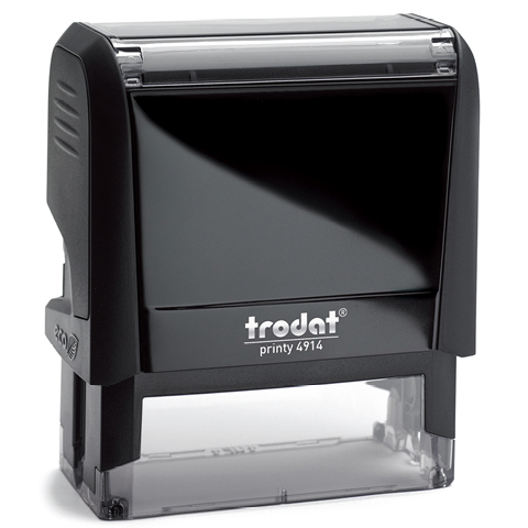 image of Trodat Self Inking Text Stamp