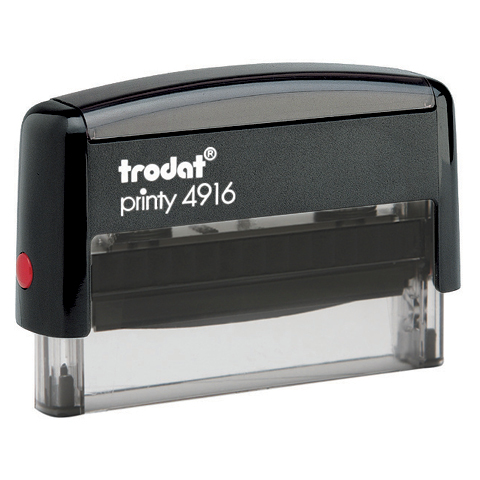 Customized Trodat Self Inking Text Stamp 4916