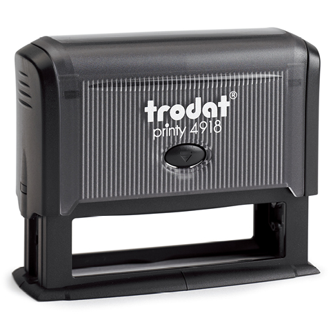 Customized Trodat Self Inking Text Stamp 4918