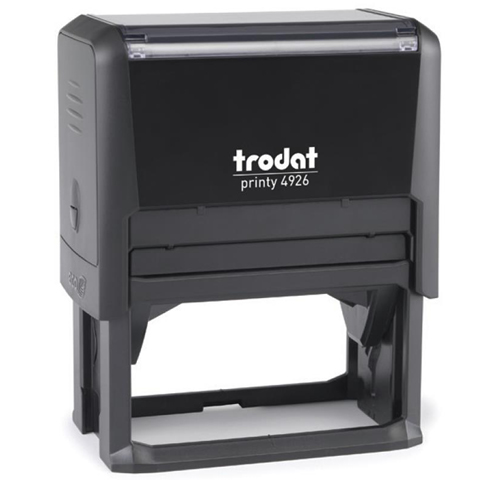 Customized Trodat Self Inking Text Stamp 4926