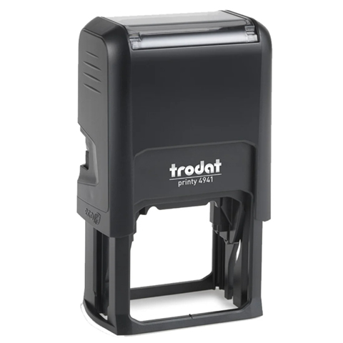 Customized Trodat Self Inking Text Stamp 4941